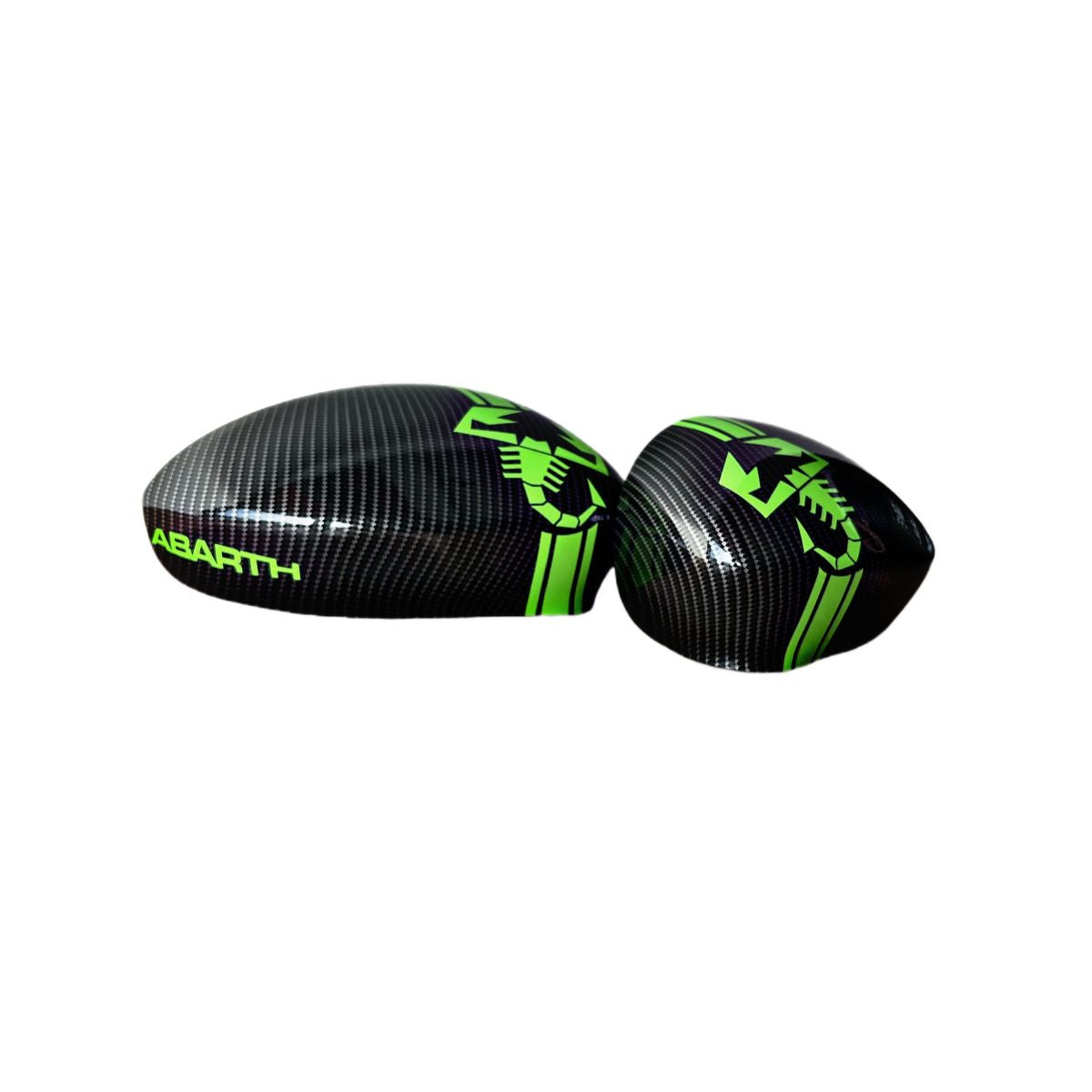 Calotte carbon personalizzata Verde adrenalina